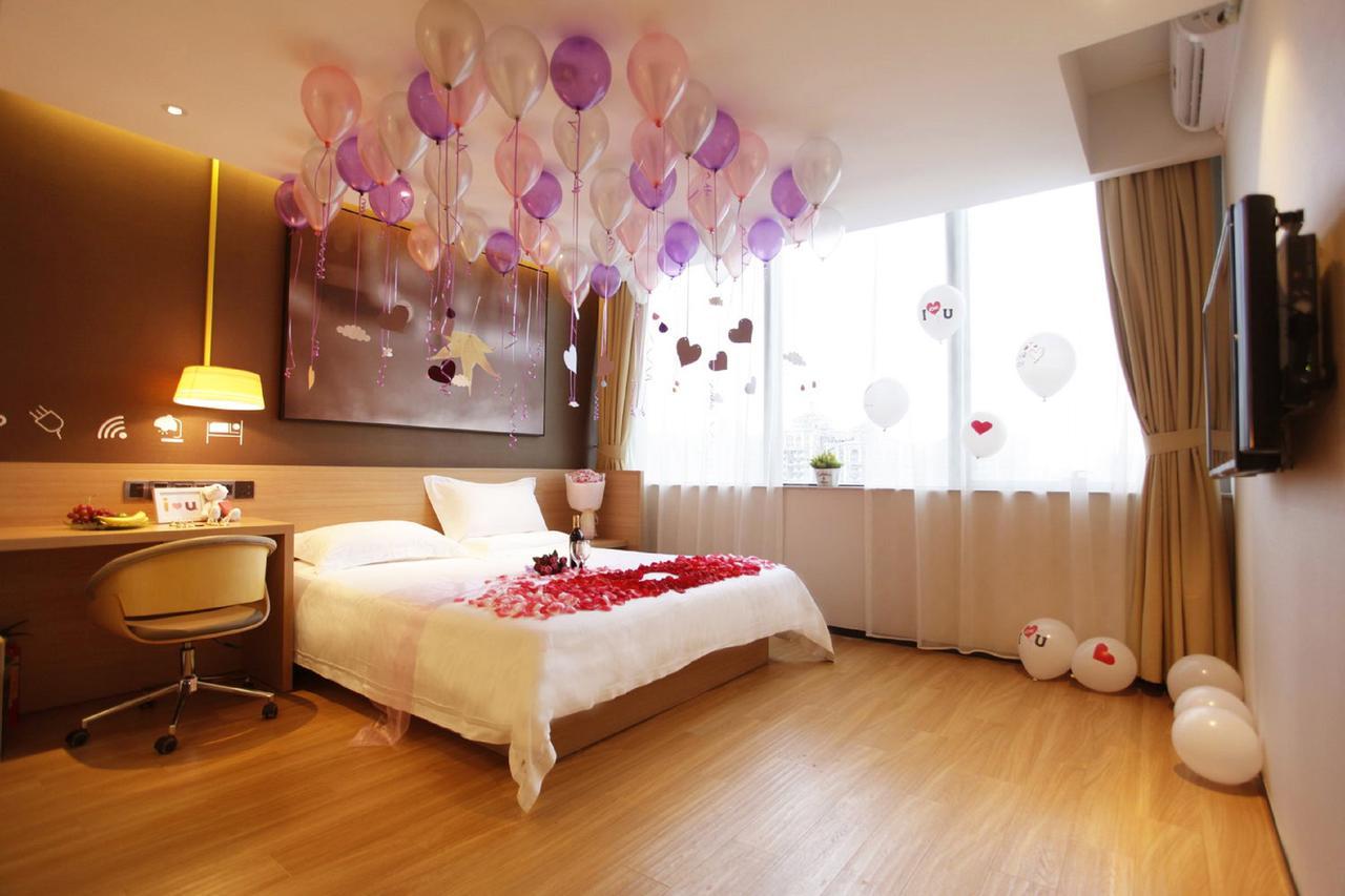 Iu Hotel Ruoyang Yiyang Wenhua Road Eksteriør billede